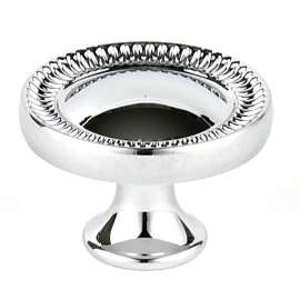Regal A240-14-PC Knob Transitional 1-1/4-in in Polished Chrome
