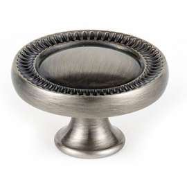 Knob Transitional 1-1/2-in in Pewter
