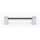 Contemporary Crystal C715-4-PN Crystal Pull Modern in Polished Nickel