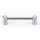 Contemporary Crystal C715-4-SN Crystal Pull Modern in Satin Nickel