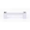 Contemporary Crystal C718-35-PC Crystal Pull Modern in Polished Chrome