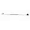 Contemporary I Crystal C8320-24-PC Modern Towel Bar in Polished Chrome
