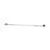 Contemporary I Crystal C8320-30-PC Modern Towel Bar in Polished Chrome