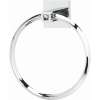 Modern Towel Ring 6-in in Polished Chrome