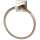 Modern Towel Ring 6-in in Satin Nickel