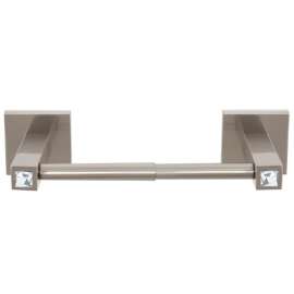 Contemporary II Crystal C8460-SN Modern Tissue Holder in Satin Nickel