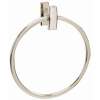 Arch A7540-PN Modern Towel Ring 7-in in Polished Nickel