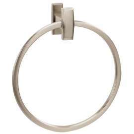 Arch A7540-SN Modern Towel Ring 7-in in Satin Nickel