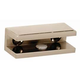 Modern Shelf Brackets 1-5/16-in in Polished Nickel