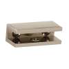 Modern Shelf Brackets 1-5/16-in in Satin Nickel