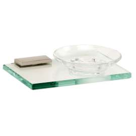 Arch A7530-SN Modern Soap Dish 6-3/4-in in Satin Nickel