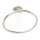 Modern Towel Ring 7-7/8-in in Satin Nickel