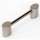 Contemporary III A250-3-SN Modern Pull in Satin Nickel