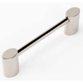 Contemporary III A250-4-PN Modern Pull in Polished Nickel