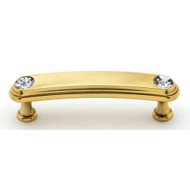 Crystal C211-3-PA Pull Traditional in Polished Antique