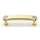 Crystal C211-3-PB Pull Traditional in Polished Brass