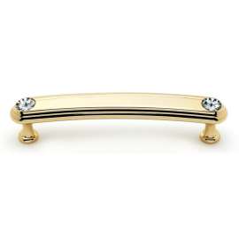 Crystal C211-4-GLD Pull Traditional in Gold