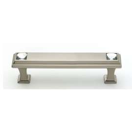 Crystal C213-35-SN Pull Traditional in Satin Nickel