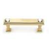 Crystal C213-3-PB Pull Traditional in Polished Brass