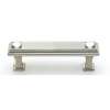 Crystal C213-3-PN Pull Traditional in Polished Nickel