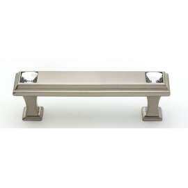 Crystal C213-3-SN Pull Traditional in Satin Nickel
