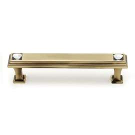 Crystal C213-4-PA Pull Traditional in Polished Antique