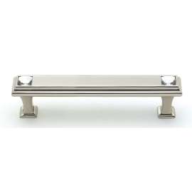 Crystal C213-4-PN Pull Traditional in Polished Nickel