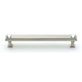 Crystal C213-6-PN Pull Traditional in Polished Nickel