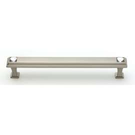 Crystal C213-6-SN Pull Traditional in Satin Nickel