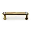 Crystal C214-35-PA Pull Traditional in Polished Antique