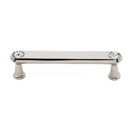 Crystal C214-35-PN Pull Traditional in Polished Nickel