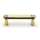 Crystal C214-3-PB Pull Traditional in Polished Brass