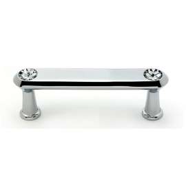 Crystal C214-3-PC Pull Traditional in Polished Chrome