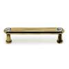 Crystal C214-4-PA Pull Traditional in Polished Antique