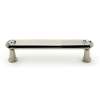 Crystal C214-4-PN Pull Traditional in Polished Nickel