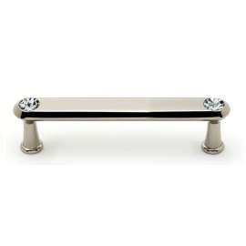 Crystal C214-4-PN Pull Traditional in Polished Nickel