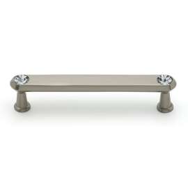 Crystal C214-4-SN Pull Traditional in Satin Nickel