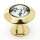 Traditional Knob in Polished Brass