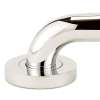 Grab Bar Brackets Modern 3-in in Polished Nickel