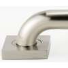 Grab Bar Brackets Modern 2-3/4-in in Satin Nickel