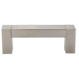 Block A420-3-SN Modern Pull in Satin Nickel
