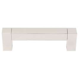 Block A420-35-PN Modern Pull in Polished Nickel