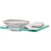 Manhattan A7430-PC Modern Soap Dish 6-3/4-in in Polished Chrome