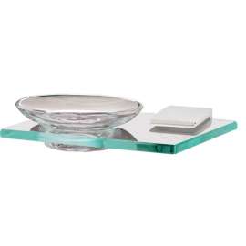 Manhattan A7430-PC Modern Soap Dish 6-3/4-in in Polished Chrome