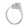 Modern Towel Ring 6-1/8-in in Satin Nickel
