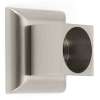 Modern Shower Rod Brackets 2-3/8-in in Satin Nickel