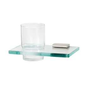 Manhattan A7470-PN Modern Tumbler Holder 6-3/4-in in Polished Nickel