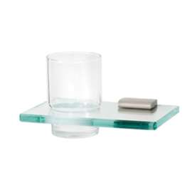 Manhattan A7470-SN Modern Tumbler Holder 6-3/4-in in Satin Nickel