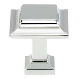 Millennium A950-1-PC Knob Modern 1-in in Polished Chrome