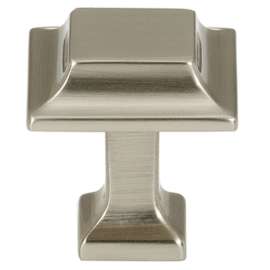 Millennium A950-1-SN Knob Modern 1-in in Satin Nickel